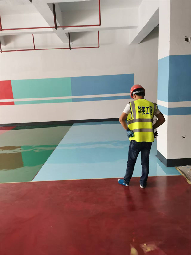 云南车位划线案例一