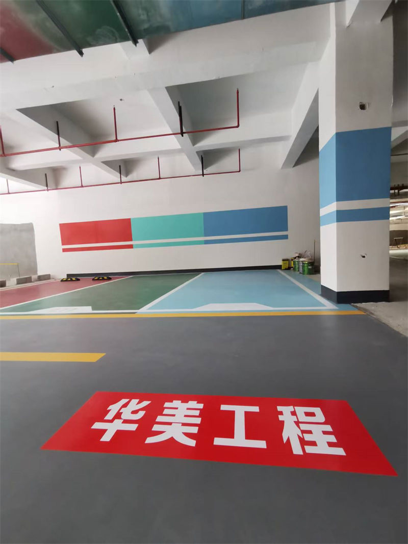 云南车位划线案例二